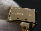 Hermes Bolduc Scarf Ring Closure Gold — view 3
