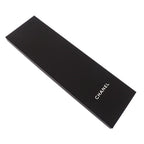 Chanel Slim Bandeau Scarf Silk Black Multicolor — view 8