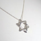 Tiffany & Co 925 Star of David Pendant — view 3