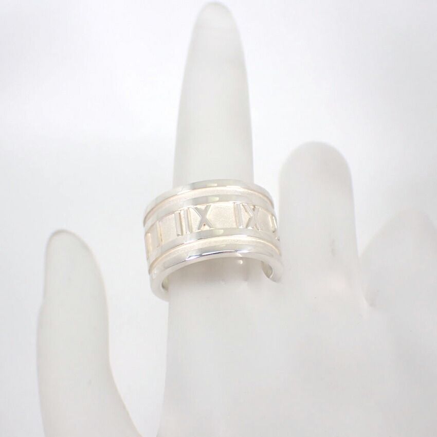 Tiffany & Co 925 Atlas Wide Ring — view 5