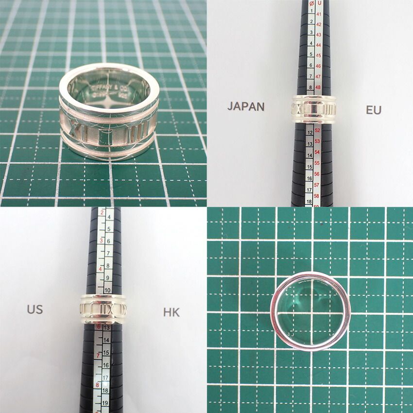 Tiffany & Co 925 Atlas Wide Ring — view 9