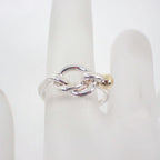 Tiffany & Co 925 750 Hook Eye Ring — view 4