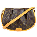 Louis Vuitton Menilmontan PM Monogram Shoulder Bag Canvas Brown