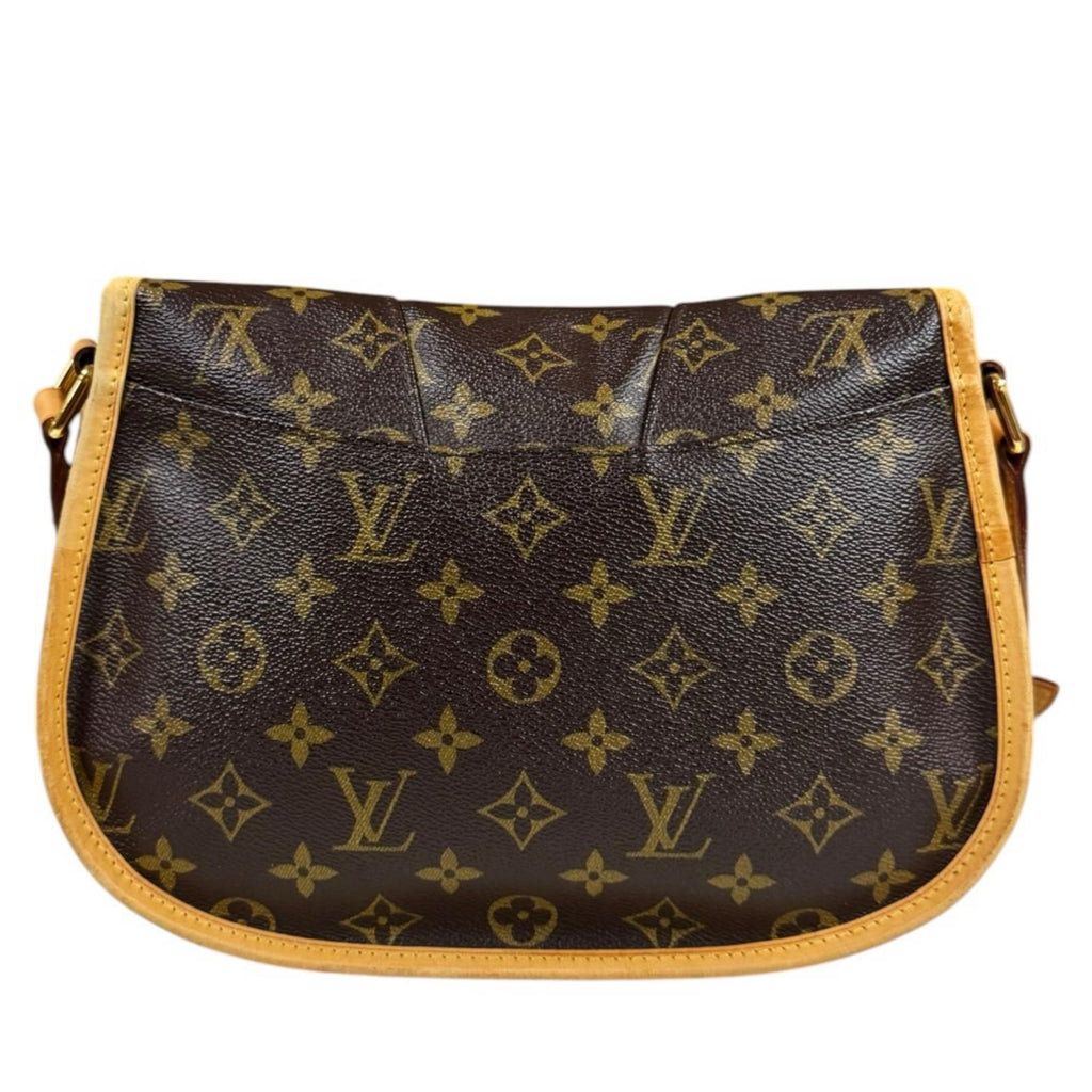 Louis Vuitton Menilmontan PM Monogram Shoulder Bag Canvas Brown — view 3