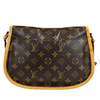 Louis Vuitton Menilmontan PM Monogram Shoulder Bag Canvas Brown — view 3