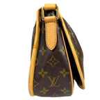 Louis Vuitton Menilmontan PM Monogram Shoulder Bag Canvas Brown — view 4