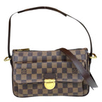 Louis Vuitton Ravello GM Damier Shoulder Bag Canvas Brown