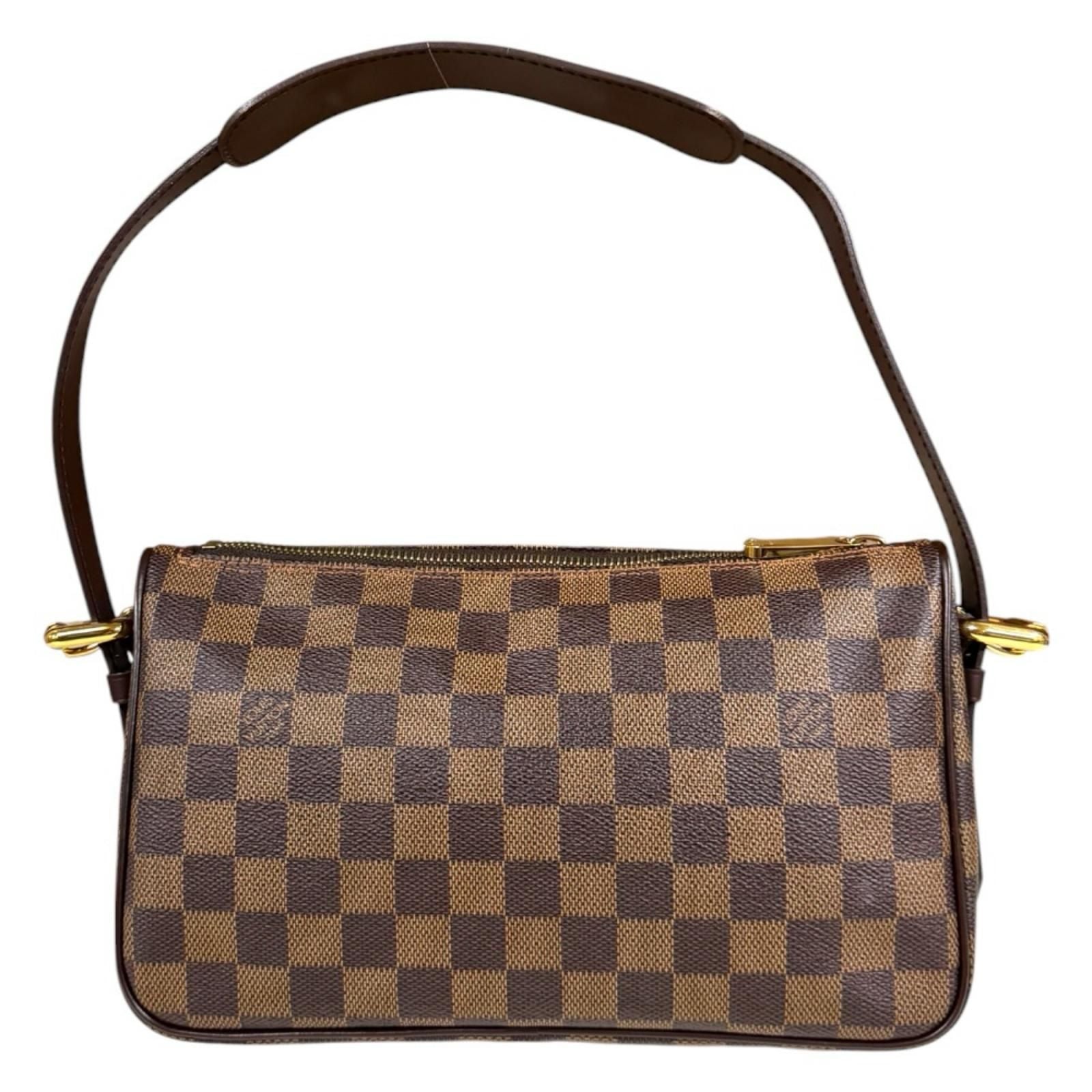 Louis Vuitton Ravello GM Damier Shoulder Bag Canvas Brown — view 3