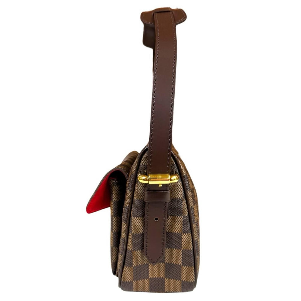 Louis Vuitton Ravello GM Damier Shoulder Bag Canvas Brown — view 5