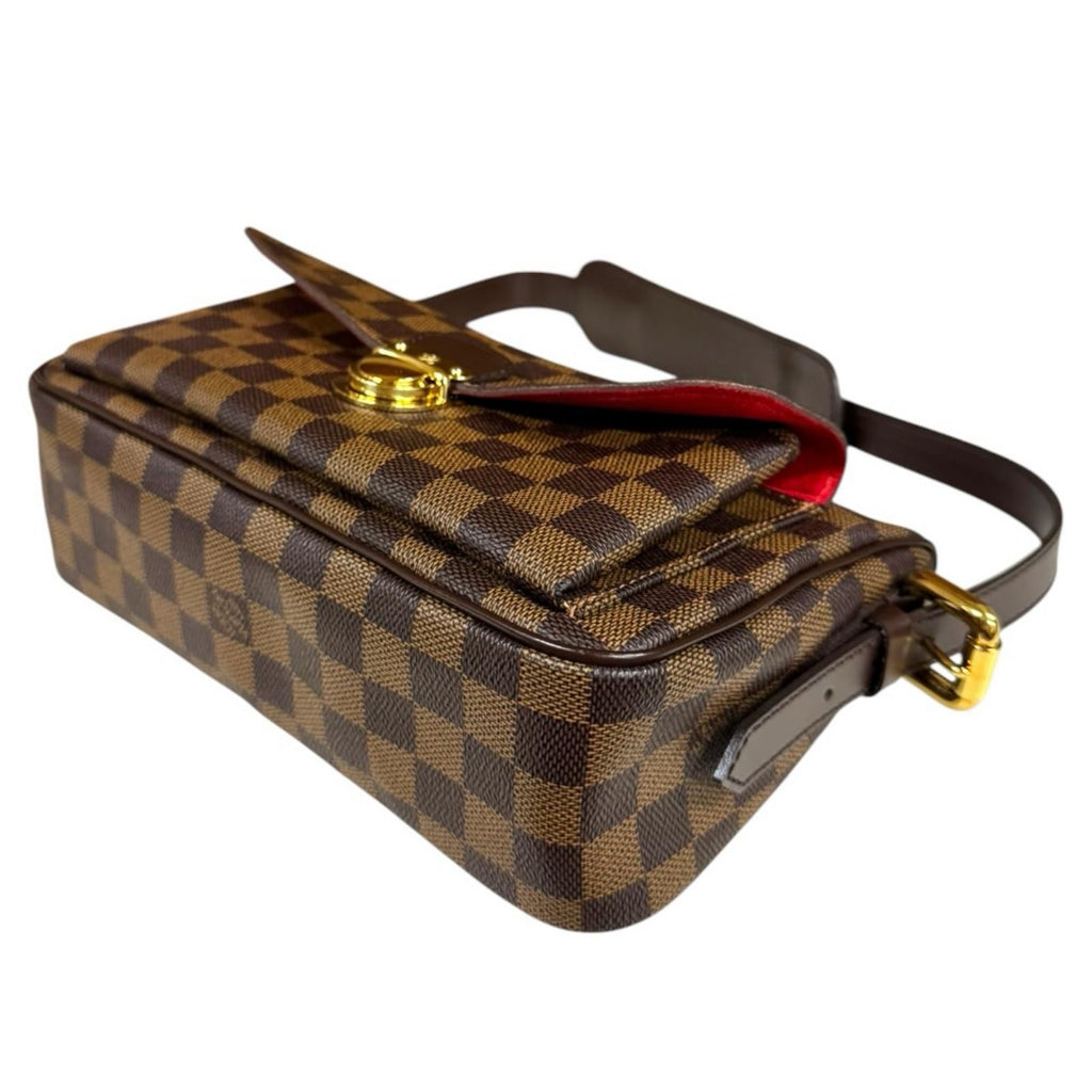 Louis Vuitton Ravello GM Damier Shoulder Bag Canvas Brown — view 6