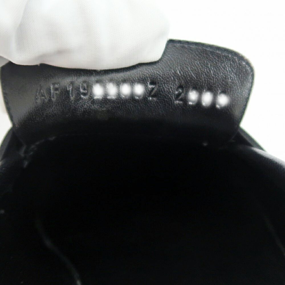 Hermes Moccasins Royale 37 Black Leather Gold Shoes — view 9
