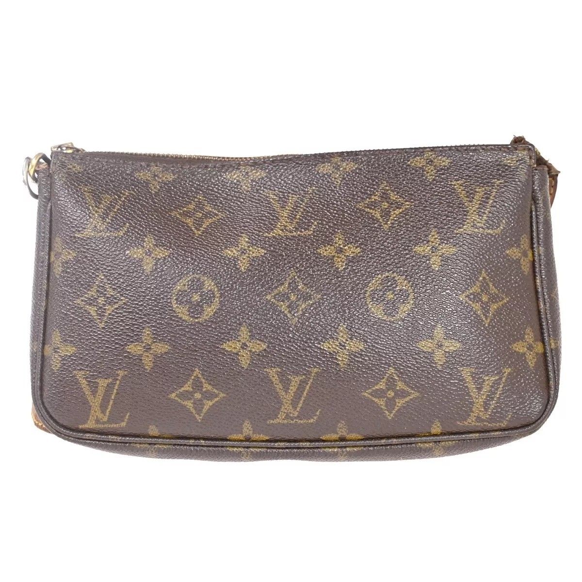 Louis Vuitton Pochette Pouch Monogram Leather — view 3