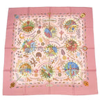 Hermes Carre 90 Escales Mediterraneennes Mediterranean Port Town Scarf Silk