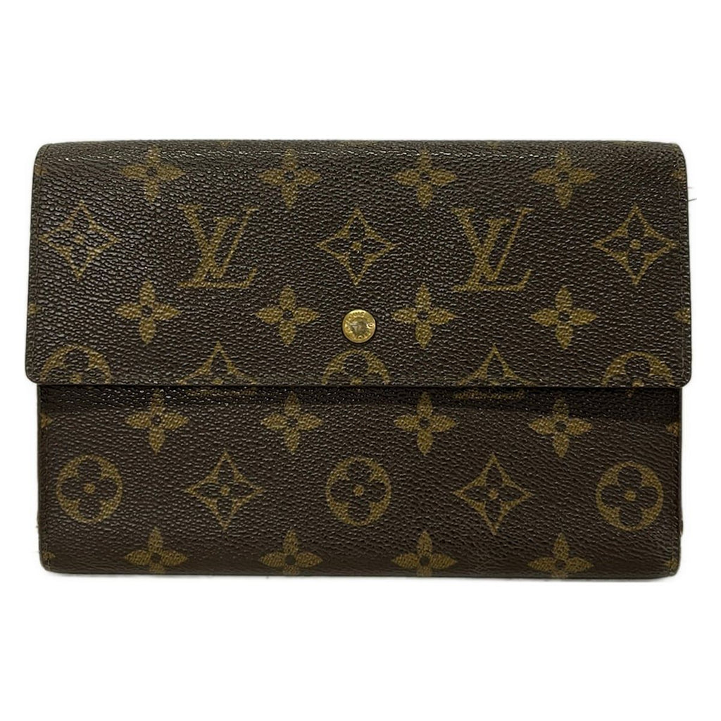 Louis Vuitton Trifold Wallet Monogram Pochette Passpole