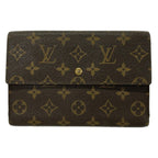 Louis Vuitton Trifold Wallet Monogram Pochette Passpole