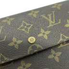 Louis Vuitton Trifold Wallet Monogram Pochette Passpole — view 6