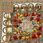 Hermes Carre 90 les Jardins D' Andalousie Andalusian Garden Scarf Multicolor — view 5