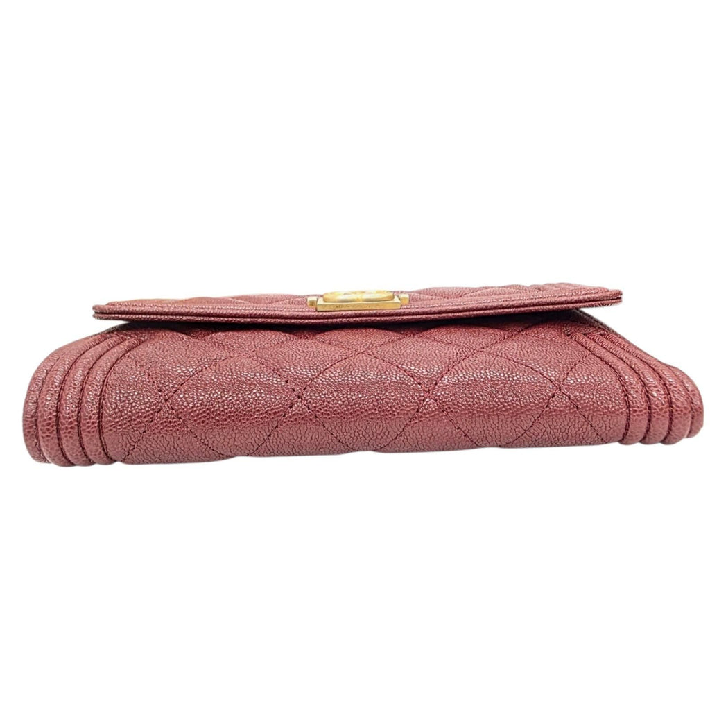 Chanel Boy Trifold Wallet — view 4