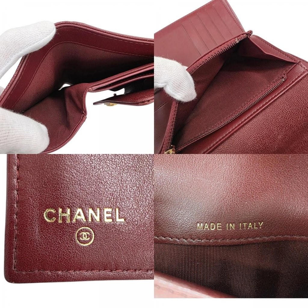 Chanel Boy Trifold Wallet — view 7