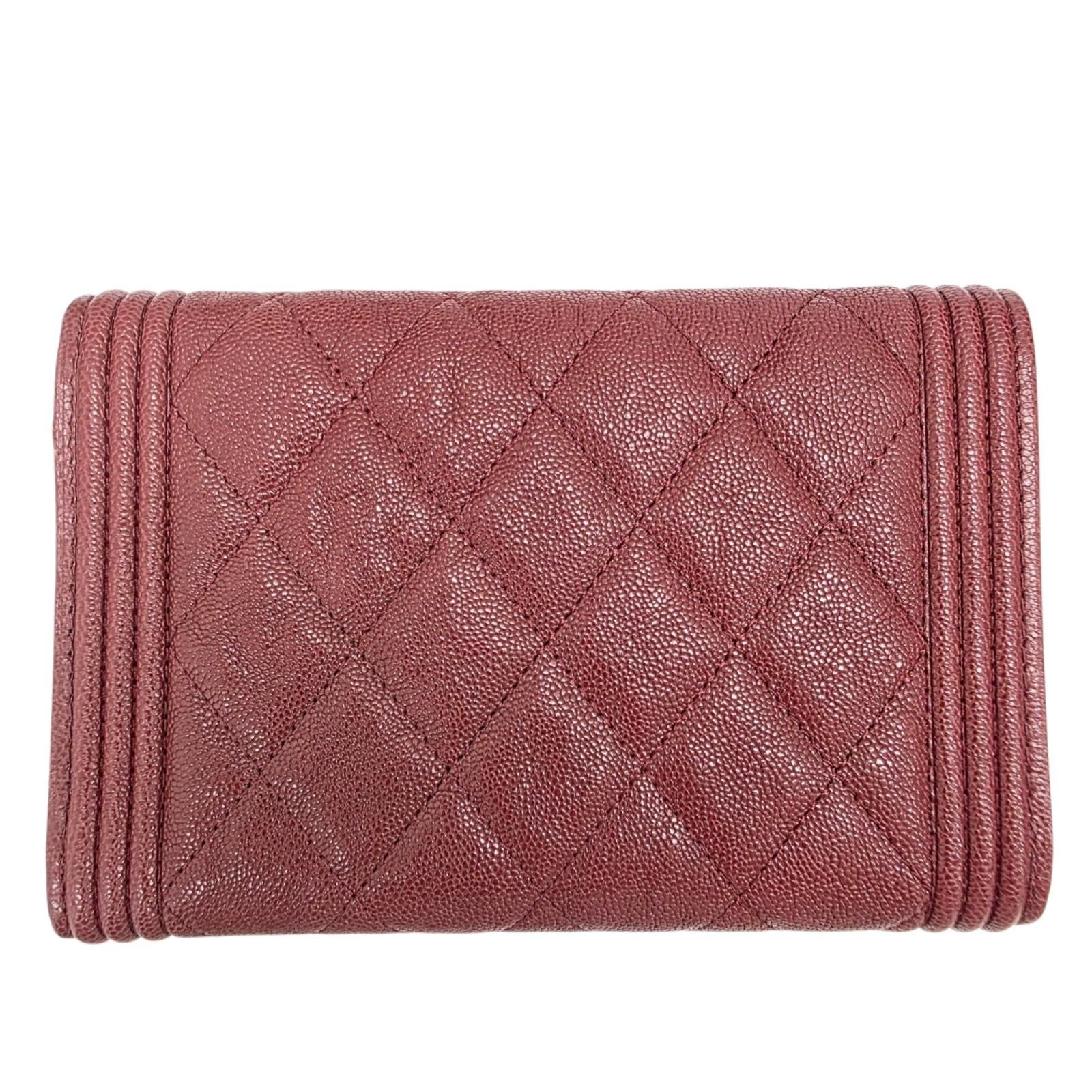 Chanel Boy Trifold Wallet — view 2
