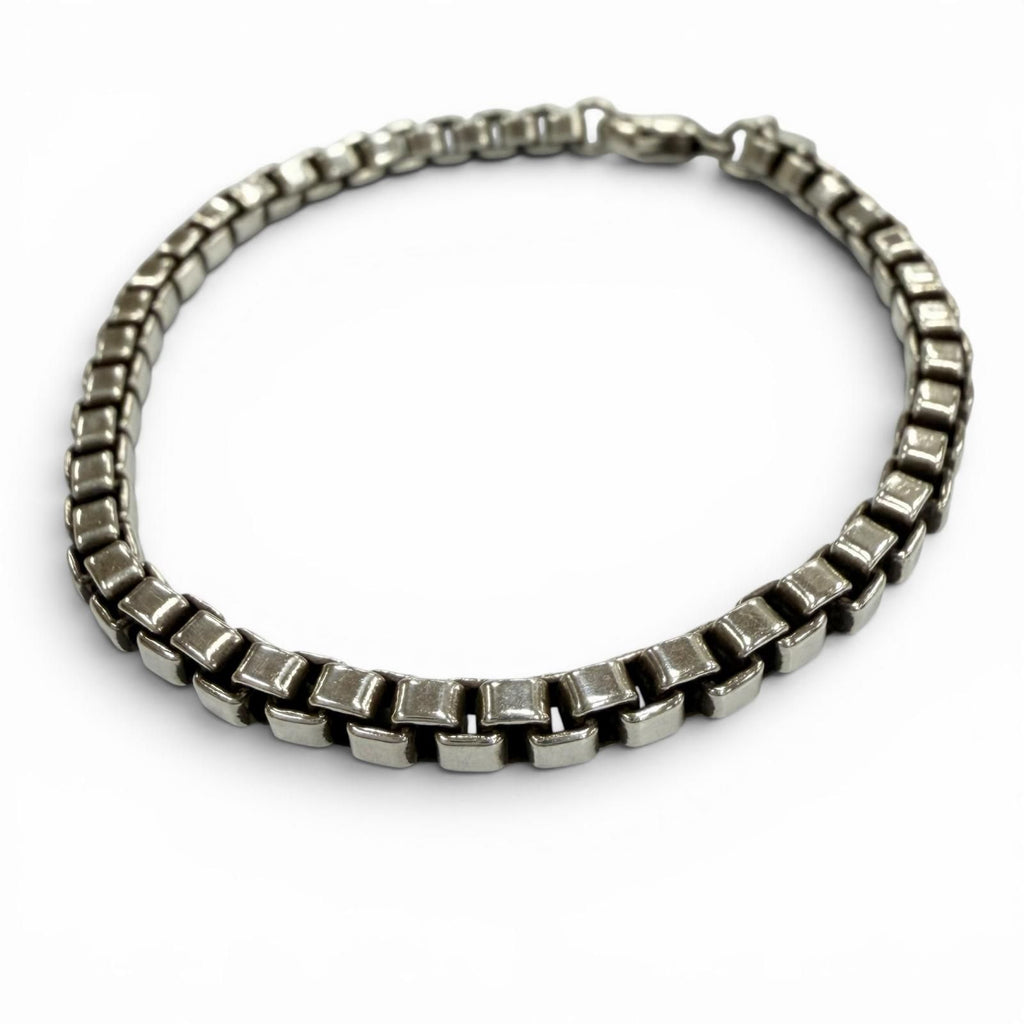 Tiffany & Co Venetian 925 Chain Bracelet Silver