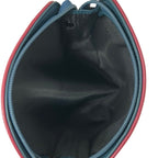 Loewe Pouch Navy Bordeaux Leather — view 4