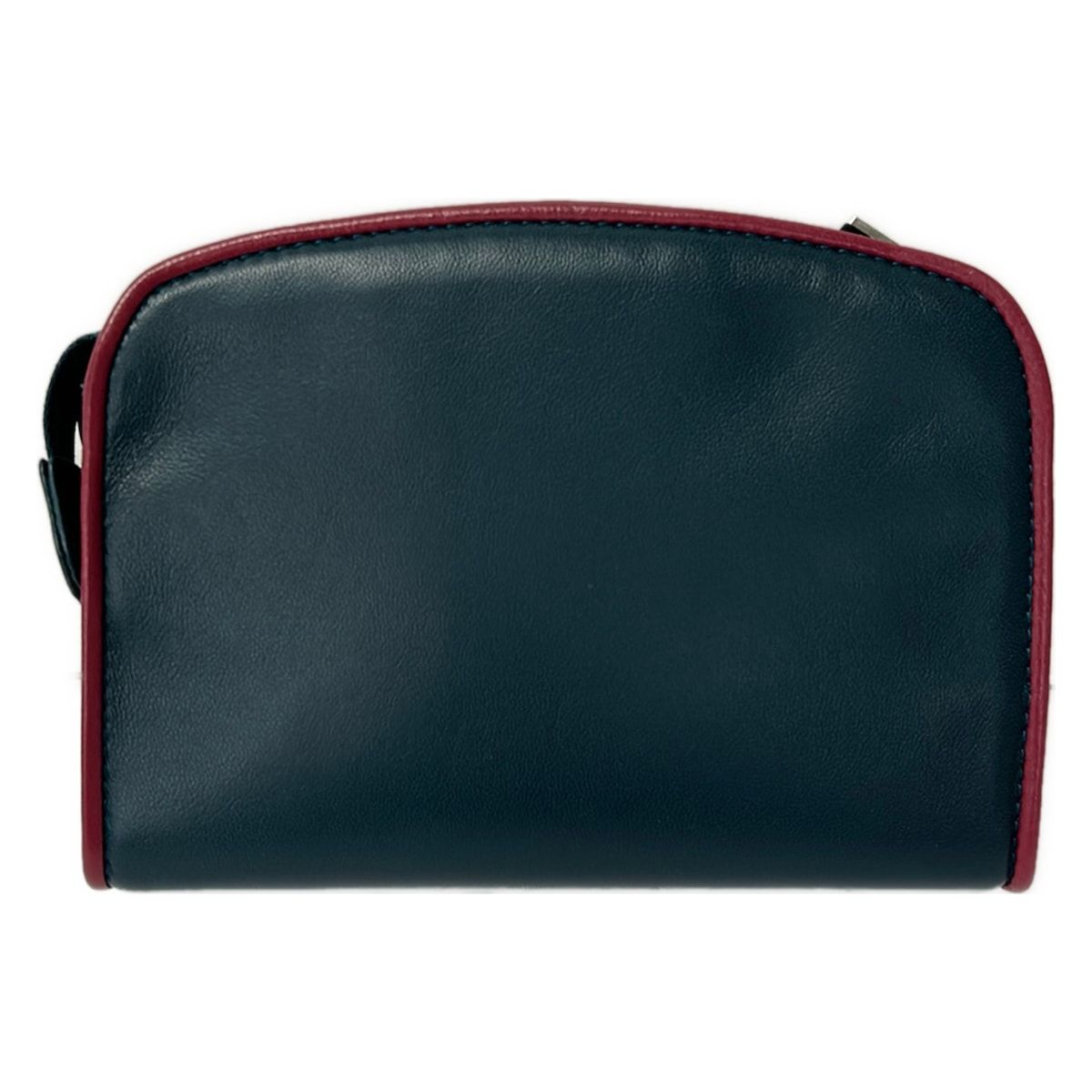 Loewe Pouch Navy Bordeaux Leather — view 2