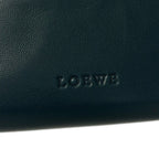 Loewe Pouch Navy Bordeaux Leather — view 5