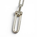 Tiffany & Co Purchased in August 46 cm Link Necklace Silver