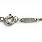 Tiffany & Co Purchased in August 46 cm Link Necklace Silver — view 9