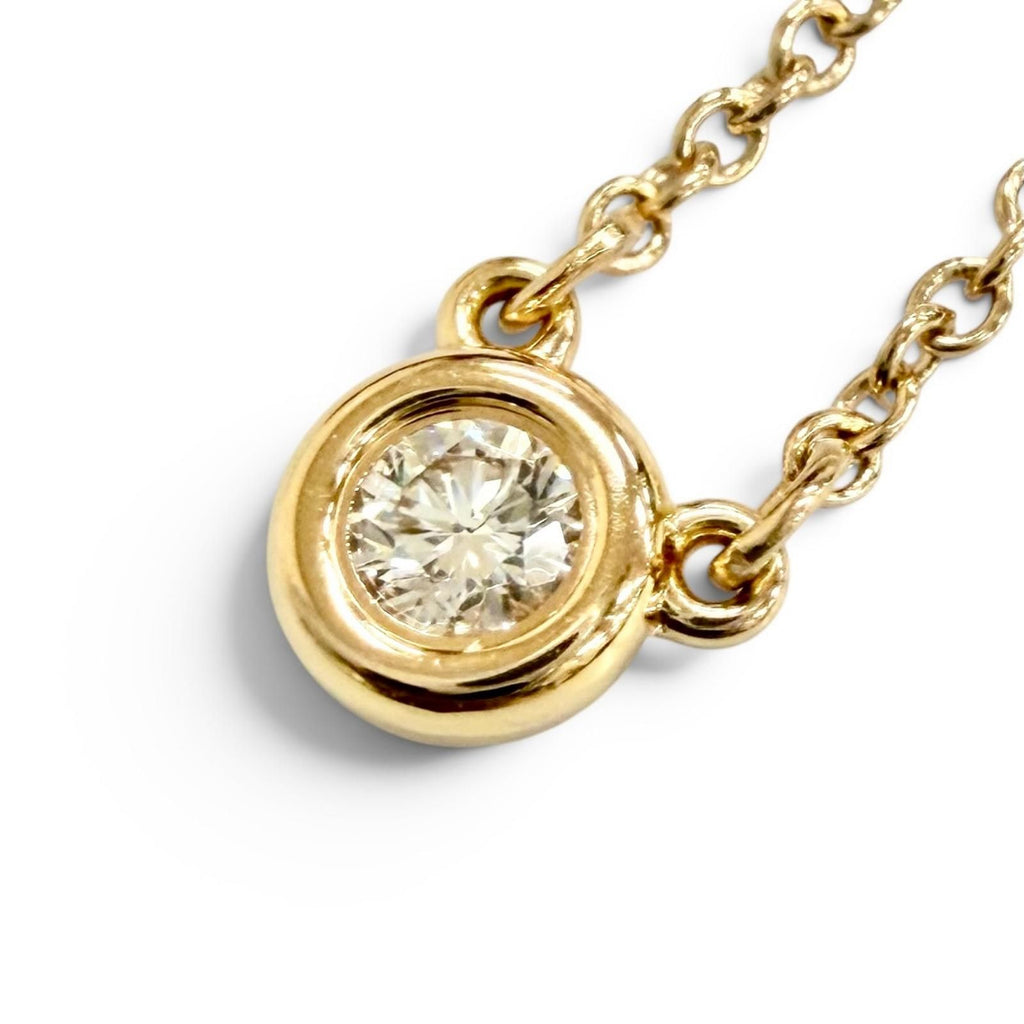 Tiffany & Co by the Yard Diamond Necklace 750 Diameter 4.6 Purchased May 22