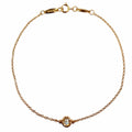 Tiffany & Co by the Yard Elsa Peretti 750 Diamond Diameter 4.55 Bracelet Pink