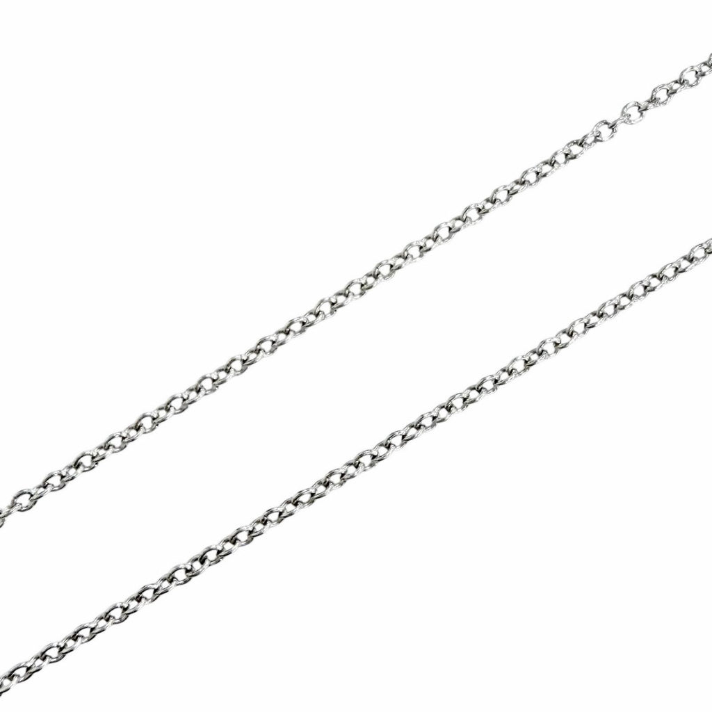 Tiffany & Co by the Yard Diamond Necklace Diameter 4.90 Platinum — view 5