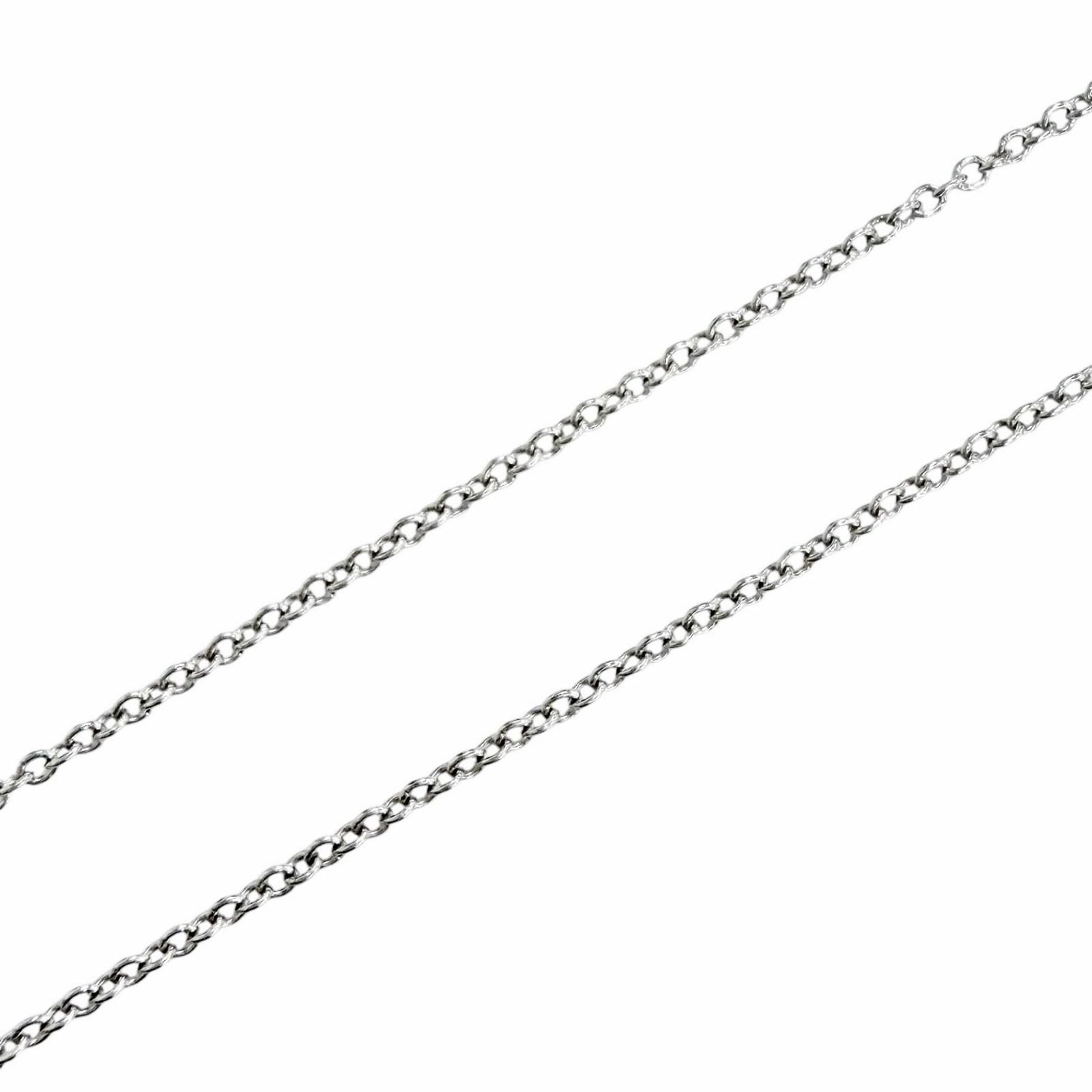 Tiffany & Co by the Yard Diamond Necklace Diameter 4.90 Platinum — view 5