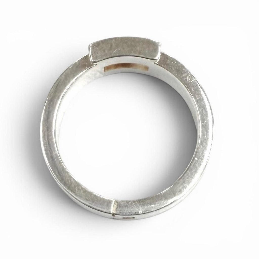 Hermes Cles Motif Ring Silver — view 4