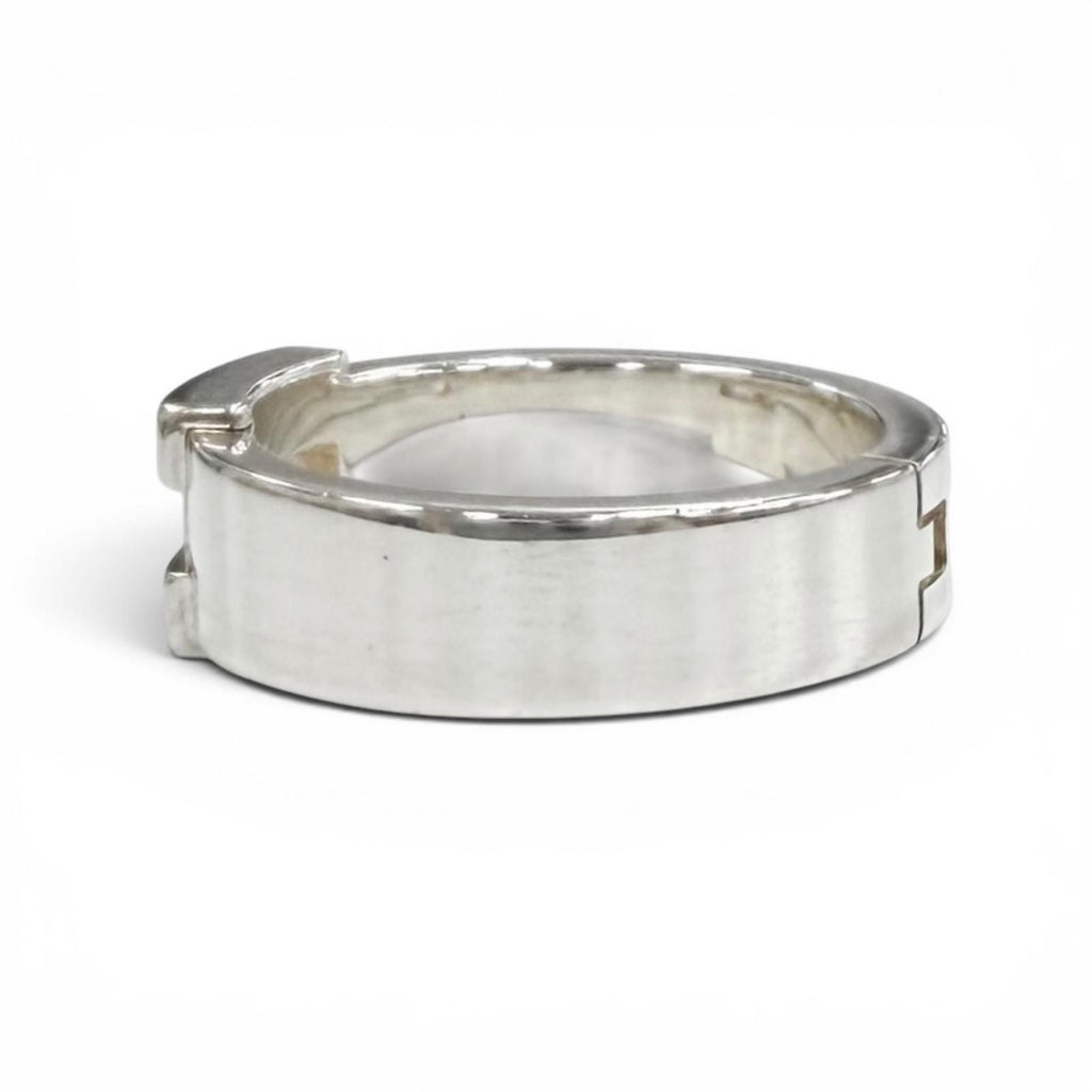 Hermes Cles Motif Ring Silver — view 2