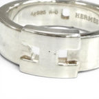 Hermes Cles Motif Ring Silver — view 5