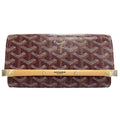 Goyard Monte Carlo Mini Case Pouch Canvas Burgundy