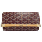 Goyard Monte Carlo Mini Case Pouch Canvas Burgundy