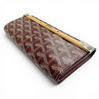 Goyard Monte Carlo Mini Case Pouch Canvas Burgundy — view 4