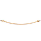 Tiffany & Co 18k Pink Gold T Smile Necklace Large Pendant Bullion — view 5
