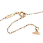 Tiffany & Co 18k Pink Gold T Smile Necklace Large Pendant Bullion — view 8