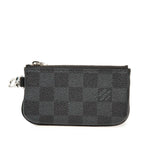 Louis Vuitton Damier Graphite Trio Messenger Pouch Coin Case Gray Black