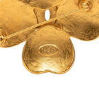 Chanel CC Logo Crowbar Motif Vintage Brooch 96 Gold Plated — view 3