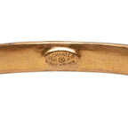 Chanel CC Logo Vintage Bangle 96 Gold Plated 1- Bracelet — view 4