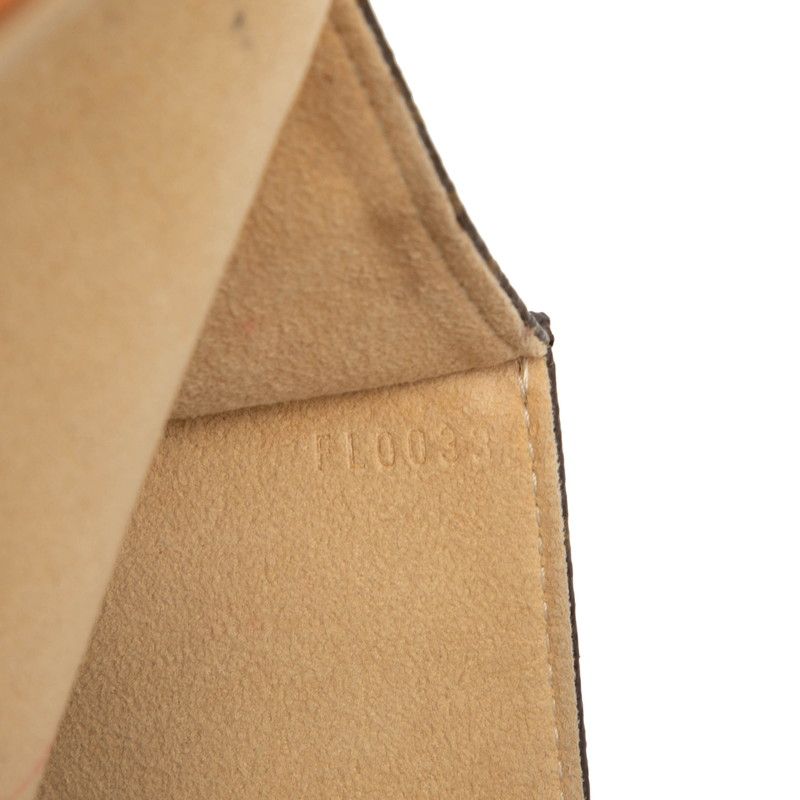 Louis Vuitton Monogram Pochette Florentine Belt Bag Shoulder Back Brown Leather — view 6