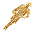 Chanel Mademoiselle Brooch Gold Plated — view 2