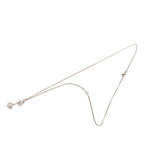 Chanel CC Logo Chain Pendant 12 Silver Metal Rhinestone — view 2