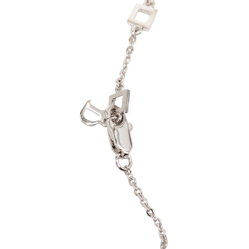 Dior I Love Heart Arrow Chain Pendant Silver Metal — view 5