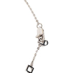 Dior I Love Heart Arrow Chain Pendant Silver Metal — view 5